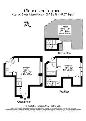  Image of 1 bedroom Apartment to rent in Gloucester Terrace London W2 at Gloucester Terrace Lancaster Gate London, W2 3HB