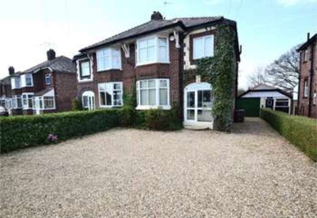  Image of 3 bedroom Semi-Detached house for sale in Macclesfield Road Hazel Grove Stockport SK7 at Hazel Grove Stockport Cheshire, SK7 6DT