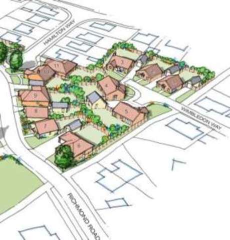  Image of 3 bedroom Detached house for sale in Richmond Road Downham Market PE38 at Off Richmond Road Donwham Market Denver, PE38 9TA