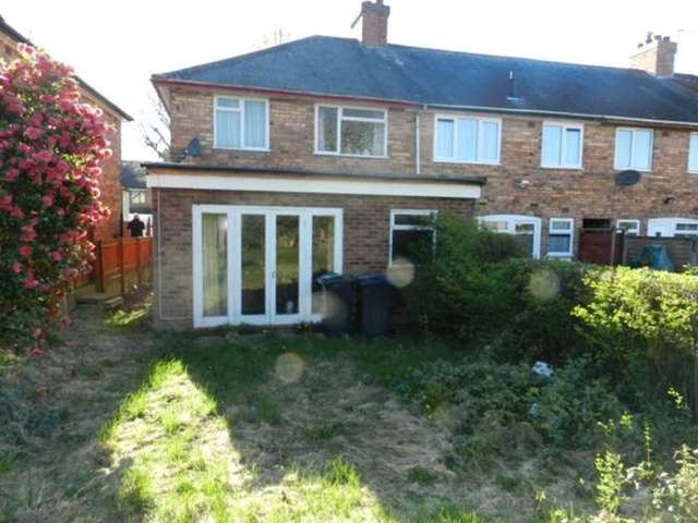  Image of 3 bedroom End of Terrace for sale in Wardend Road Washwood Heath Birmingham B8 at Wardend Road  Birmingham, B8 2QY