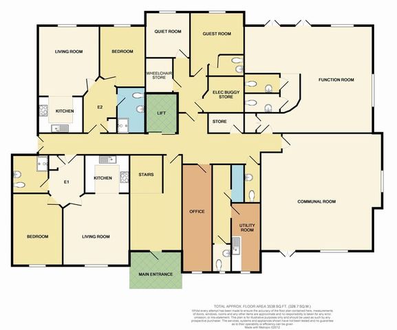  Image of 1 bedroom Flat to rent in Torun Way Swindon SN25 at Orchid Court Torun way Swindon, SN25 1TA