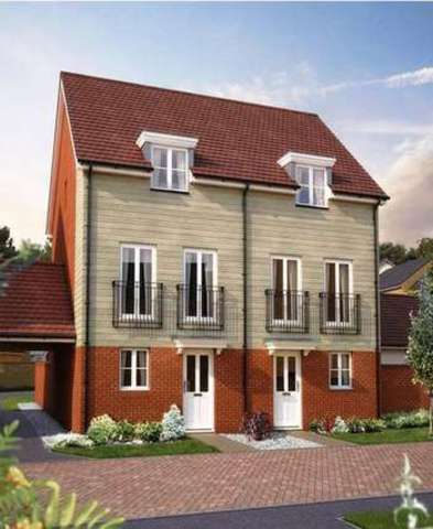  Image of 3 bedroom Terraced house for sale in Dramsell Rise St. Neots PE19 at Rose Acres  St. Neots, PE19 6GW