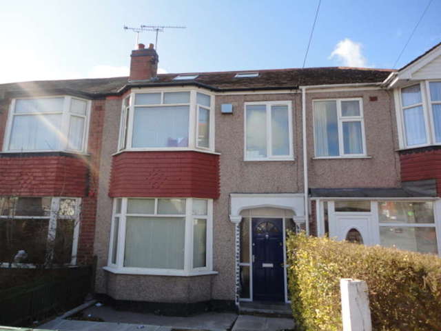  Image of 1 bedroom Terraced house to rent in Courtleet Road Coventry CV3 at Cheylesmore Coventry, CV3 5GS