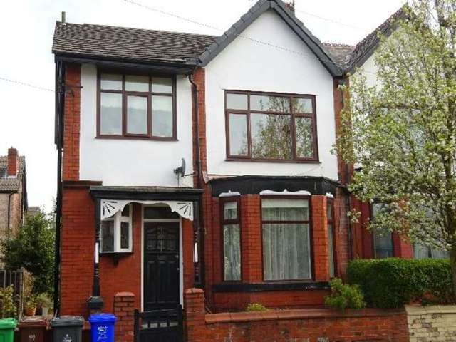  Image of 4 bedroom Semi-Detached house for sale in Whitethorn Avenue Whalley Range Manchester M16 at Whitethorn Avenue  Manchester, M16 7RR