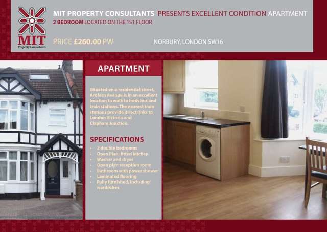  Image of 2 bedroom Cottage to rent in Ardfern Avenue London SW16 at Ardfern Avenue Norbury London, SW16 4RB