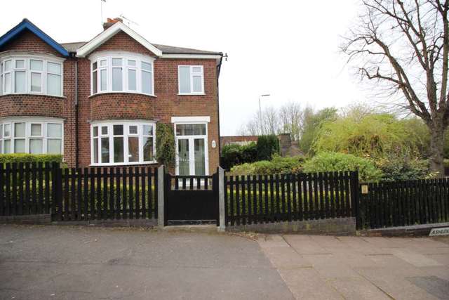  Image of 3 bedroom Semi-Detached house for sale in Ashleigh Road Leicester LE3 at Ashleigh Road Western Park Leicester, LE3 0FD