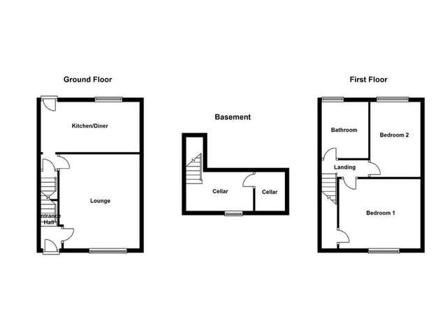 Image of 2 bedroom Terraced house for sale in Bright Street East Ardsley Wakefield WF3 at East Ardsley Wakefield West Yorkshire, WF3 2BQ