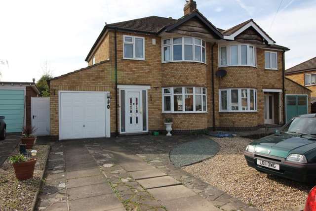  Image of 3 bedroom Semi-Detached house for sale in Dale Avenue Wigston LE18 at Dale Avenue  Wigston, LE18 1BL