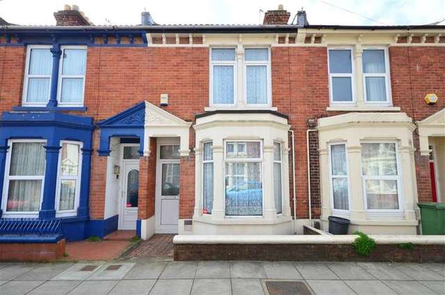  Image of 3 bedroom Terraced house for sale in Empshott Road Southsea PO4 at Southsea Hampshire Southsea, PO4 8AU