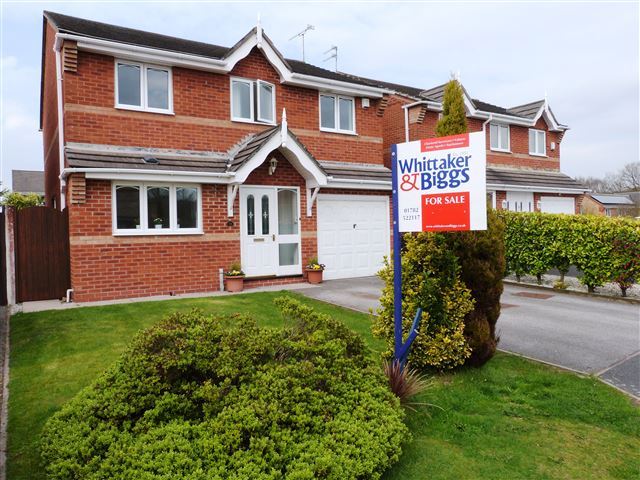 Image of 4 bedroom Detached house for sale in Hawthorn Grove Biddulph Stoke-on-Trent ST8 at Hawthorn Grove  Knypersley, ST8 6UJ