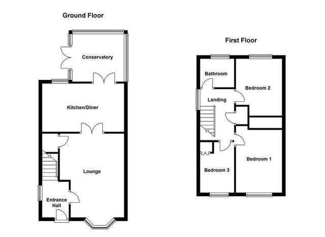  Image of 3 bedroom Semi-Detached house for sale in Helston Road Normanton WF6 at Normanton West Yorkshire, WF6 2EA