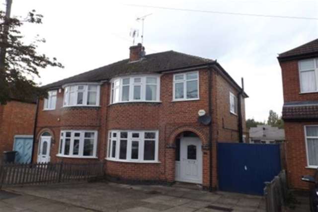  Image of 3 bedroom Semi-Detached house to rent in Meadvale Road Leicester LE2 at Leicester, LE2 3WJ