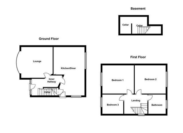  Image of 3 bedroom Semi-Detached house for sale in Newland View Normanton WF6 at Altofts West Yorkshire, WF6 2JR