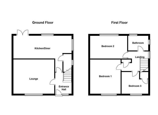  Image of 3 bedroom Semi-Detached house for sale in Ridge Crescent Middlestown Wakefield WF4 at Middlestown Wakefield West Yorkshire, WF4 4QS