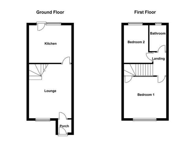 Image of 2 bedroom Terraced house for sale in Sandown Avenue Crofton Wakefield WF4 at Crofton Wakefield West Yorkshire, WF4 1SG