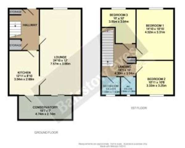  Image of 3 bedroom Semi-Detached house for sale in Theobalds Lane Cheshunt Waltham Cross EN8 at Waltham Cross Hertfordshire Waltham Cross, EN8 8RH