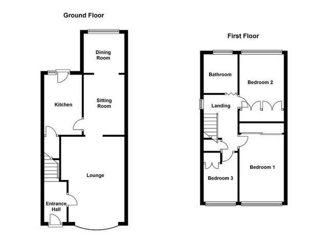  Image of 3 bedroom Detached house for sale in Thompson Drive Wrenthorpe Wakefield WF2 at Wrenthorpe Wakefield West Yorkshire, WF2 0SS