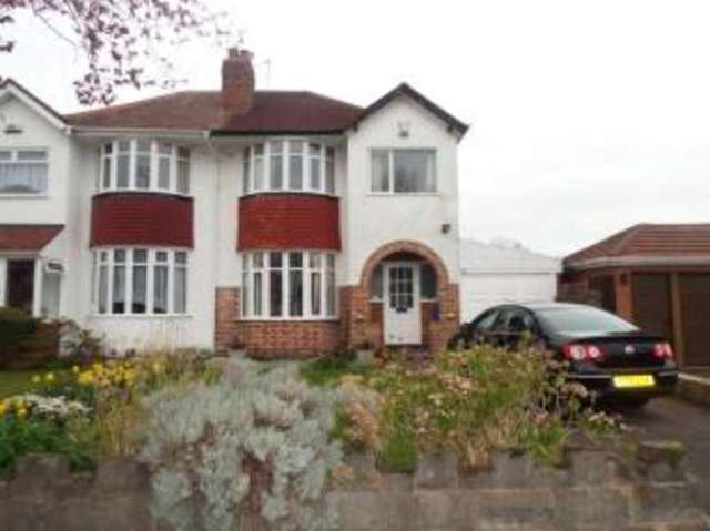  Image of 3 bedroom Semi-Detached house for sale in Wells Green Road Solihull B92 at Solihull West Midlands Olton, B92 7PF