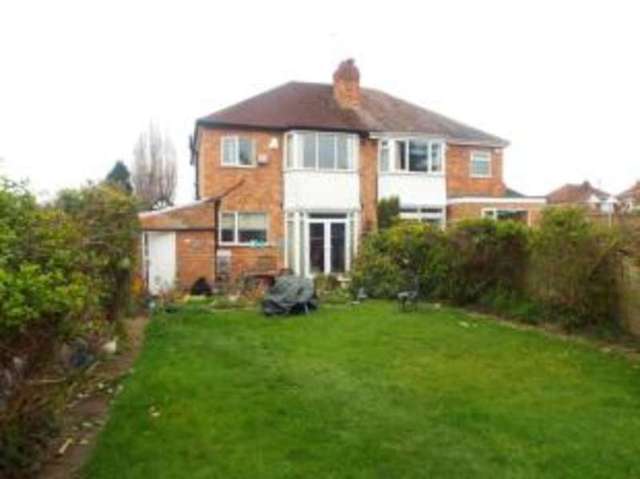  Image of 3 bedroom Semi-Detached house for sale in Wells Green Road Solihull B92 at Solihull West Midlands Olton, B92 7PF