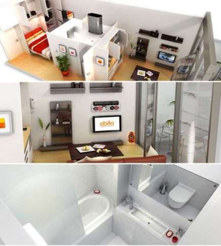  Image of 1 bedroom Studio flat to rent in Greengate Salford M3 at Greengate  Salford, M3 7ND