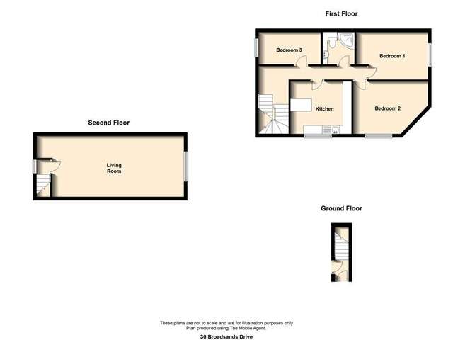  Image of 3 bedroom End of Terrace for sale in Broadsands Drive Gosport PO12 at Broadsands Drive Alverstoke Gosport, PO12 2SD