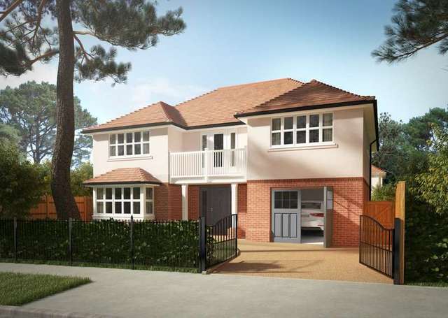  Image of 4 bedroom Detached house for sale in Bodley Road Canford Cliffs Poole BH13 at Bodley Road Canford Cliffs Poole, BH13 7JH