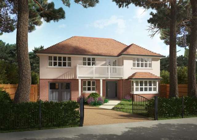  Image of 4 bedroom Detached house for sale in Bodley Road Canford Cliffs Poole BH13 at Bodley Road Canford Cliffs Poole, BH13 7JH