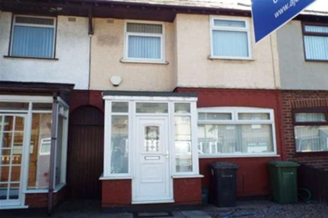  Image of 3 bedroom Terraced house to rent in Cookson Road Seaforth Liverpool L21 at Liverpool, L21 4NT