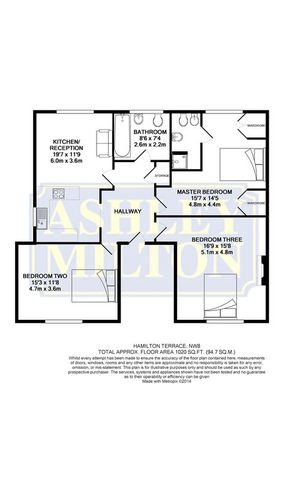  Image of 3 bedroom Flat to rent in Hamilton Terrace London NW8 at Hamilton Terrace Array St John