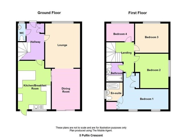  Image of 4 bedroom Detached house for sale in Puffin Crescent Stubbington Fareham PO14 at Puffin Crescent Stubbington Fareham, PO14 3LG