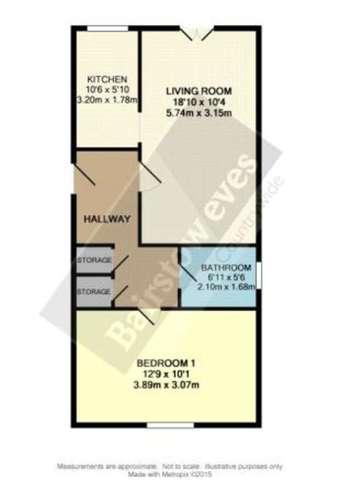  Image of 1 bedroom Flat for sale in Westgate Court Waltham Cross EN8 at Waltham Cross Hertfordshire Waltham Cross, EN8 8RZ