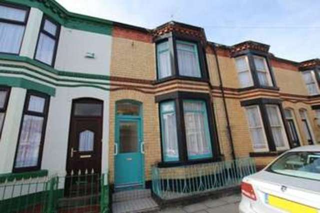  Image of 3 bedroom Terraced house for sale in Alverstone Road Mossley Hill Liverpool L18 at Alverstone Road  Liverpool, L18 1HD