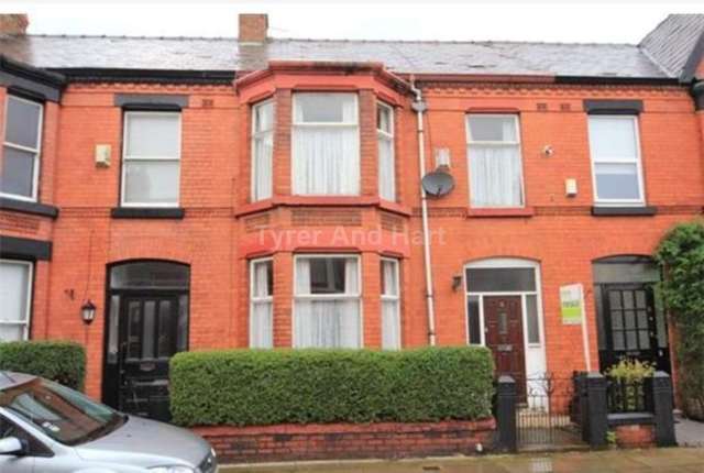  Image of 5 bedroom House Share to rent in Blenheim Road Mossley Hill Liverpool L18 at Blenheim Road  Liverpool, L18 1EH