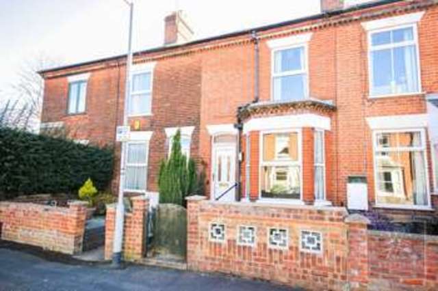  Image of 2 bedroom Terraced house for sale in Carshalton Road Norwich NR1 at Norwich Norfolk, NR1 3BW