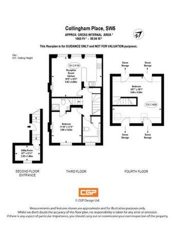  Image of 2 bedroom Maisonette for sale in Collingham Place London SW5 at Earl