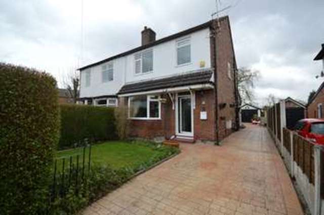  Image of 3 bedroom Semi-Detached house for sale in Fairfield Avenue Cheadle Hulme Cheadle SK8 at Cheadle Hulme Cheadle Cheadle Hulme, SK8 6AF