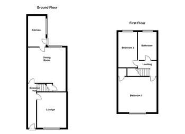  Image of 2 bedroom Terraced house for sale in Foxholes Lane Altofts Normanton WF6 at Altofts West Yorkshire, WF6 2PD