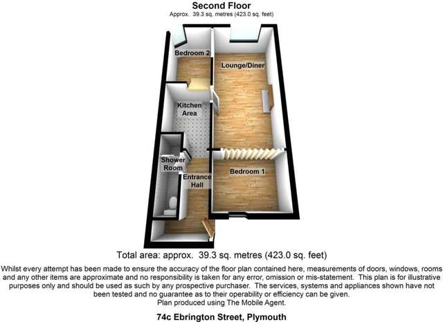  Image of 2 bedroom Flat for sale in Ebrington Street Plymouth PL4 at Ebrington Street City Centre Plymouth, PL4 9AQ