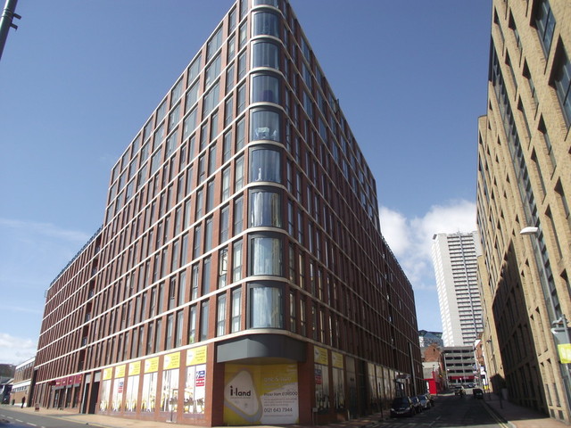  Image of 1 bedroom Apartment to rent in Essex Street Birmingham B5 at City Centre West Midlands Birmingham, B5 4TR