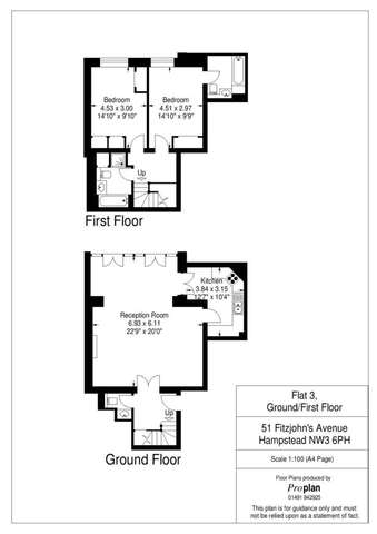  Image of 2 bedroom Apartment to rent in Fitzjohns Avenue London NW3 at Fitzjohn`s Avenue  London, NW3 6PH