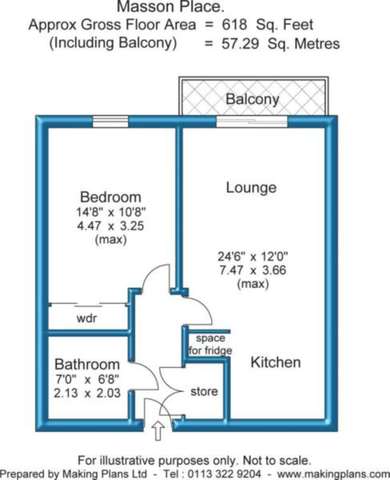  Image of 1 bedroom Apartment for sale in Hornbeam Way Manchester M4 at Masson Place Hornbeam Way Manchester, M4 4AQ