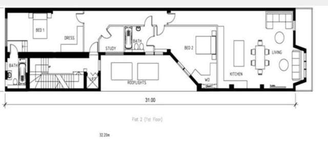  Image of 3 bedroom Apartment to rent in Bolsover Street London W1W at Bolsover Street  London, W1W 5NL