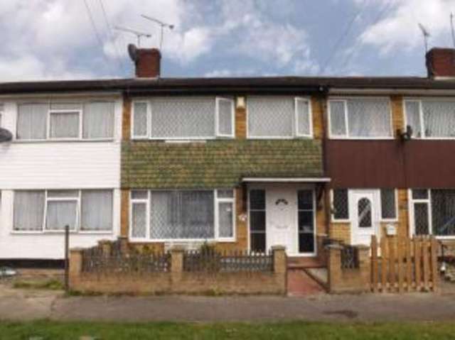  Image of 3 bedroom Terraced house for sale in St. Johns Crescent Canvey Island SS8 at Canvey Island Essex Leigh Beck, SS8 9ND