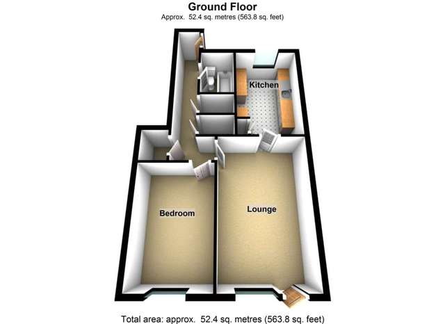  Image of 1 bedroom Terraced house for sale in Fieldfare Road London SE28 at Fieldfare Road Thamesmead London, SE28 8HS