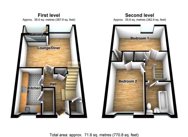  Image of 2 bedroom Maisonette for sale in Knee Hill Crescent London SE2 at Knee Hill Crescent Abbey Wood London, SE2 0YL