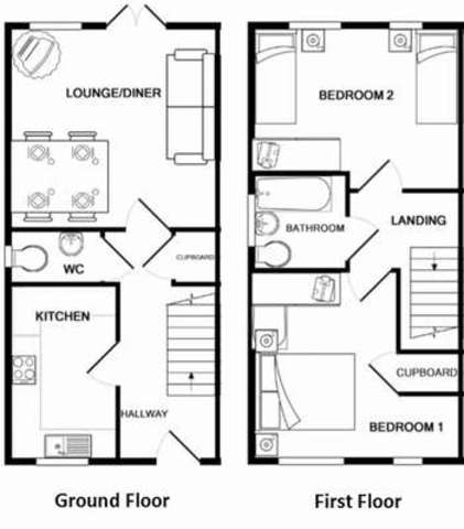  Image of 2 bedroom Terraced house for sale in Branston Road Uppingham Oakham LE15 at Metcalfe Crescent  Uppingham, LE15 9RR