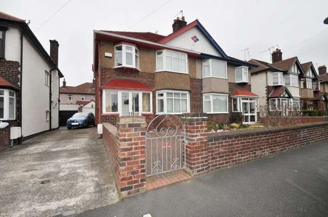  Image of 3 bedroom Semi-Detached house for sale in Wharfedale Road Wallasey CH45 at Wallasey, CH45 6XP