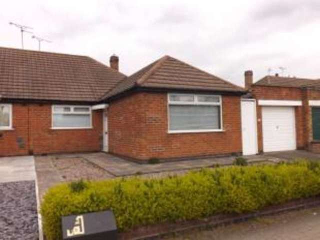  Image of 3 bedroom Bungalow for sale in Asquith Boulevard Leicester LE2 at Leicester Leicestershire Knighton, LE2 6FE
