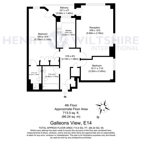  Image of 2 bedroom Apartment for sale in Stewart Street London E14 at Stewart St  London, E14 3EX