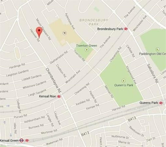  Image of 3 bedroom Maisonette for sale in Hanover Road London NW10 at London, NW10 3DR